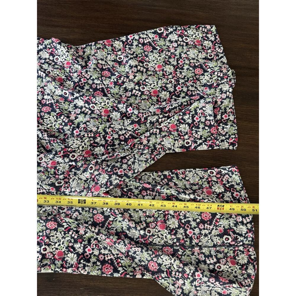 Cinq à Sept Midi Dress Womens 14 Floral Dainty Cocktail Elegant Feminine Multi - Picture 7 of 16